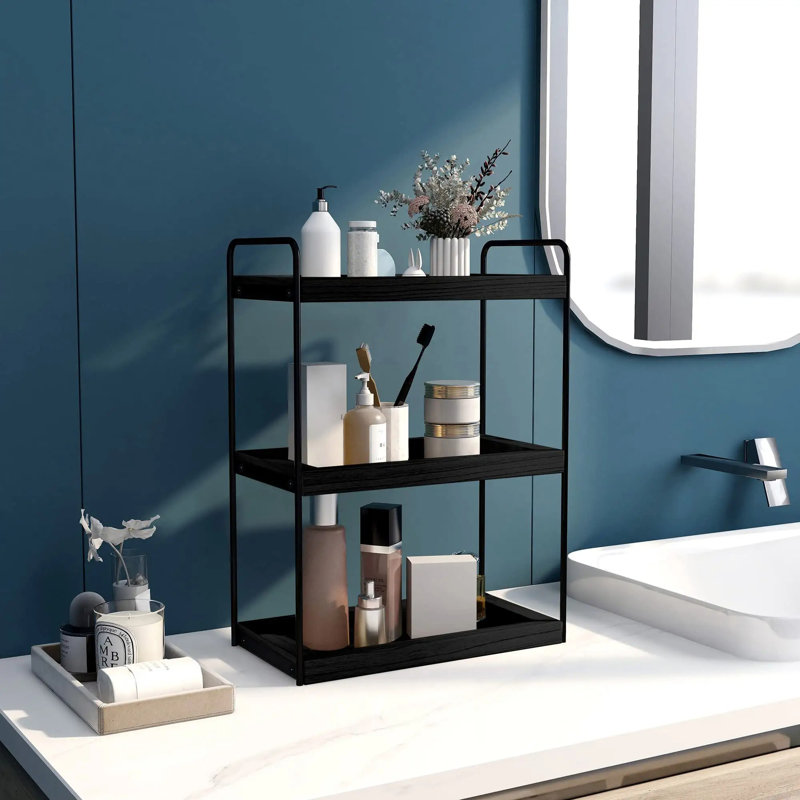 17 Stories Dmitry Metal Bathroom Shelves Wayfair Canada
